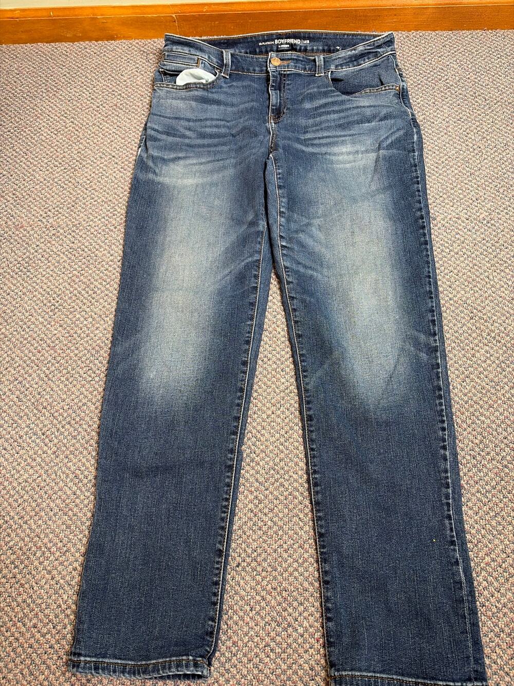 Chico's Platinum Boyfriend Jeans 1.5 Size 10